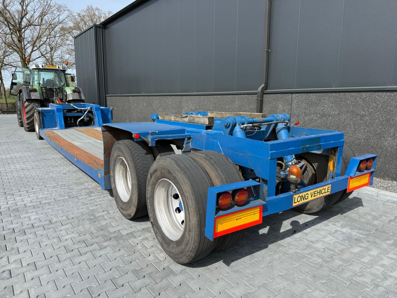 3-asser Dieplader met afneembare dolly, SPECIAL!