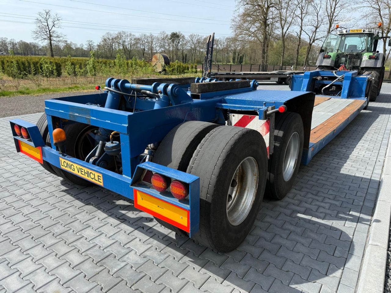 3-asser Dieplader met afneembare dolly, SPECIAL!