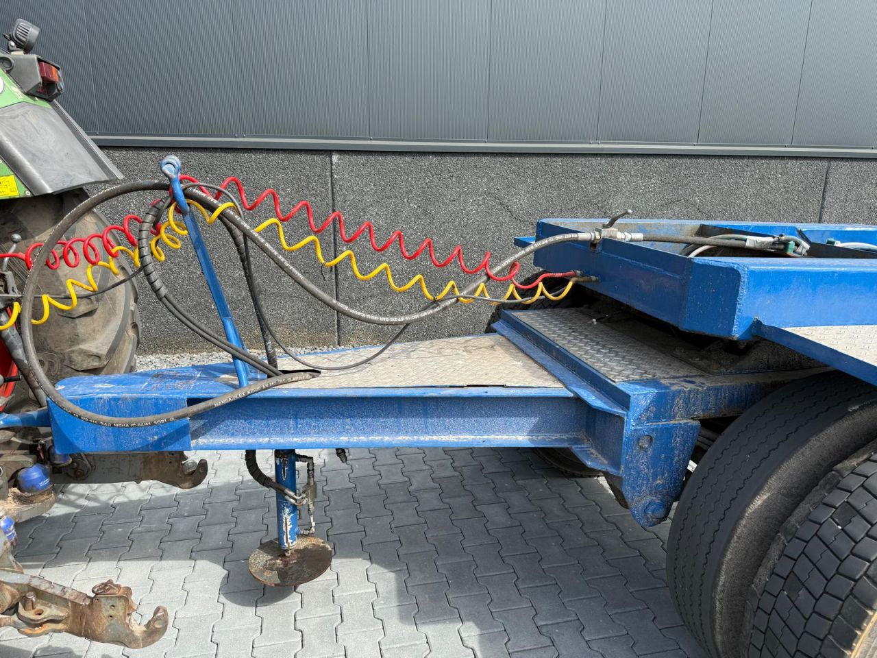 3-asser Dieplader met afneembare dolly, SPECIAL!