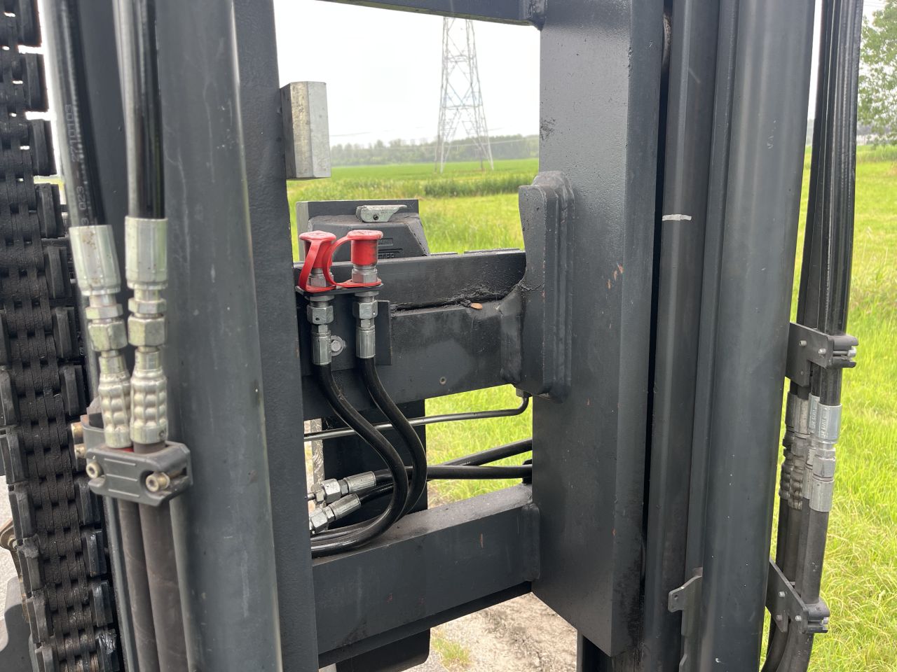 Linde E50 elektrische heftruck 2017 sideshift 4 functies