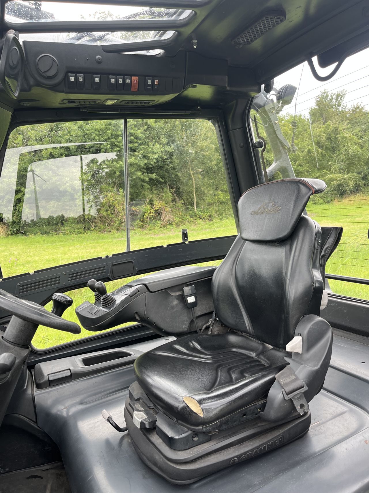 Linde E50 elektrische heftruck 2017 sideshift 4 functies