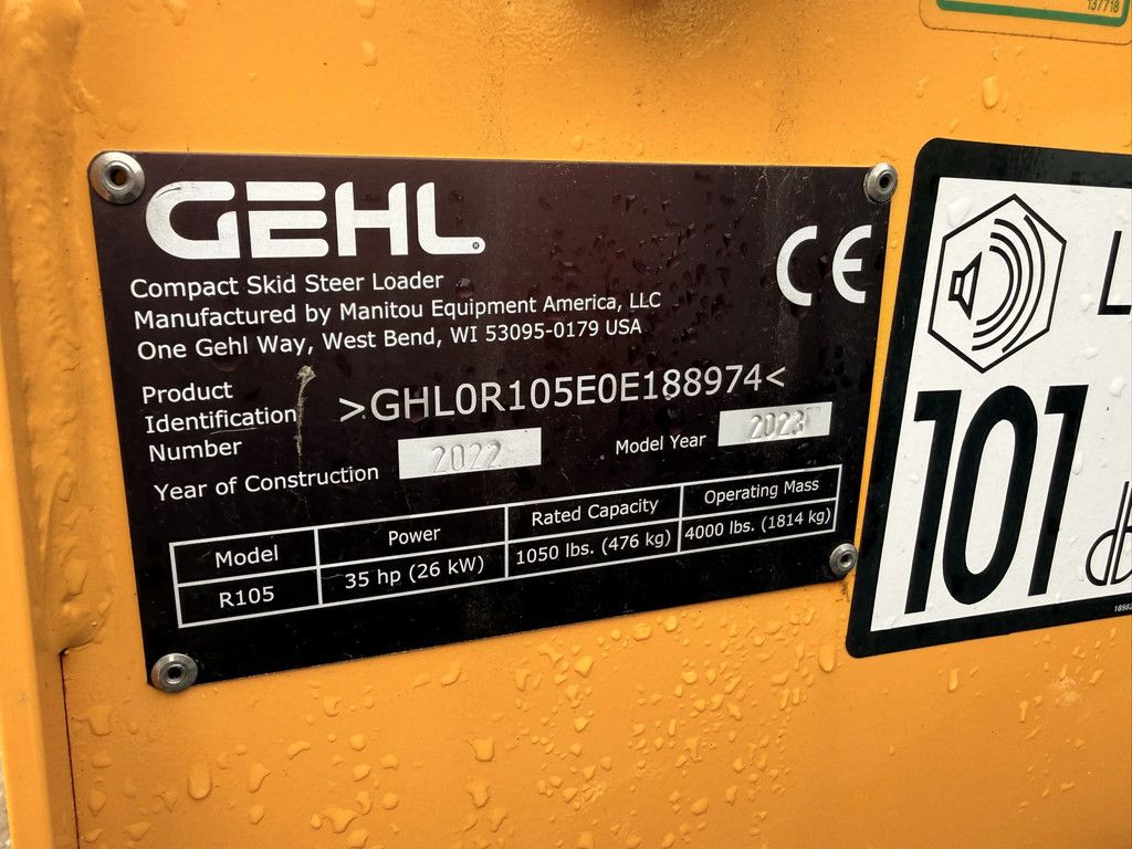 Gehl FL 608 r105