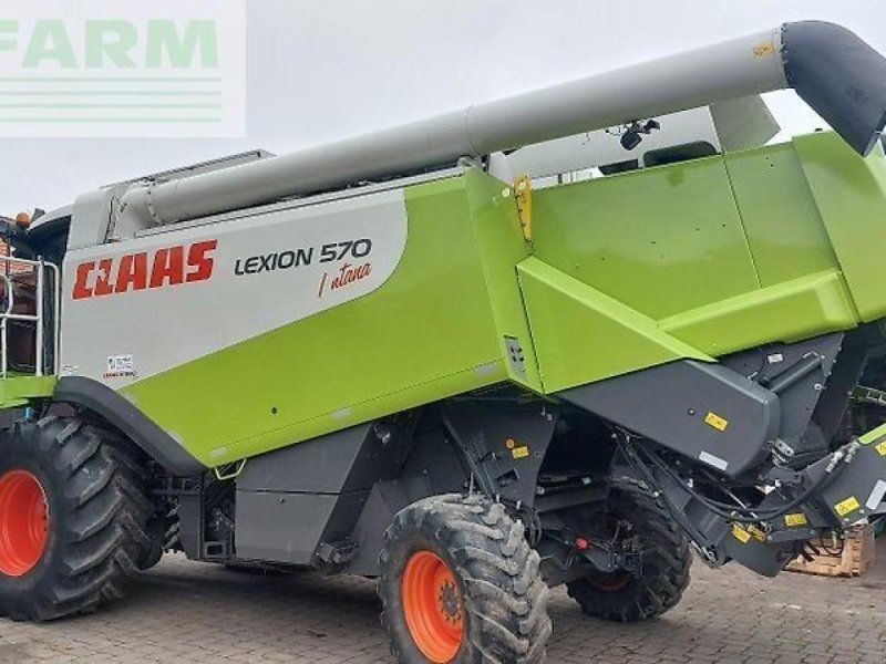 Claas lexion 570 montana, 3d, mit vario 750, laser pilot
