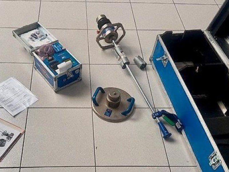 TERRATEST 3000 Leichtes Fallgewichtsgerät mit Prüfzeugnis