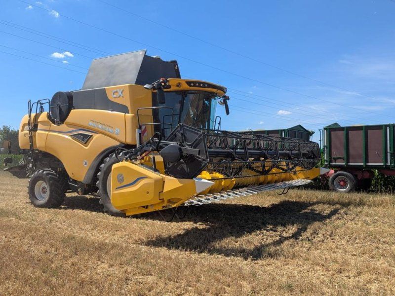 New Holland CX 8.70 ST5 + SW 7,63 VORFÜHRMASACHINE
