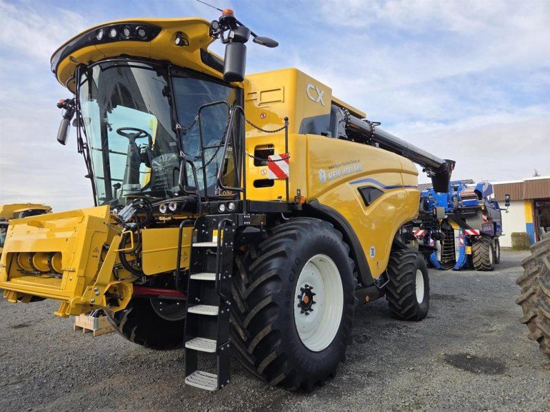 New Holland CX 8.70 ST5 + SW 7,63 VORFÜHRMASACHINE