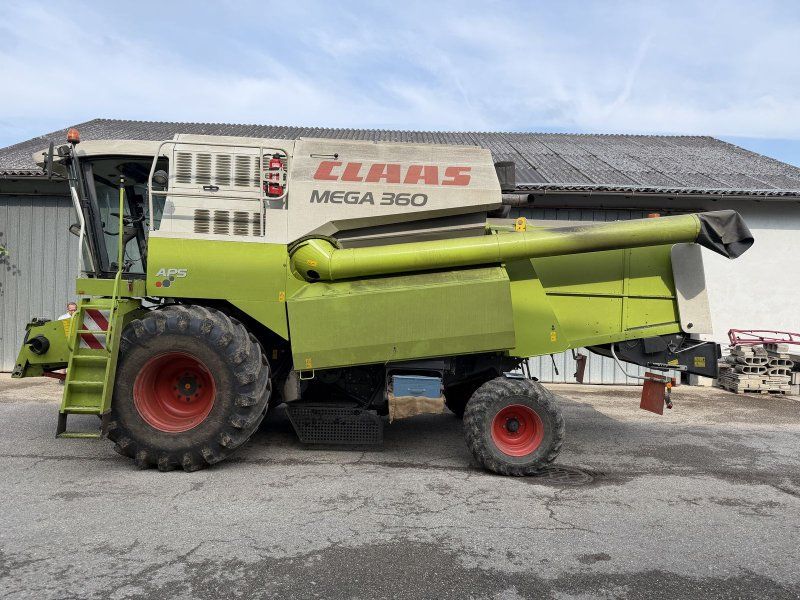 Claas Mega 360 + Schneidwerk C510