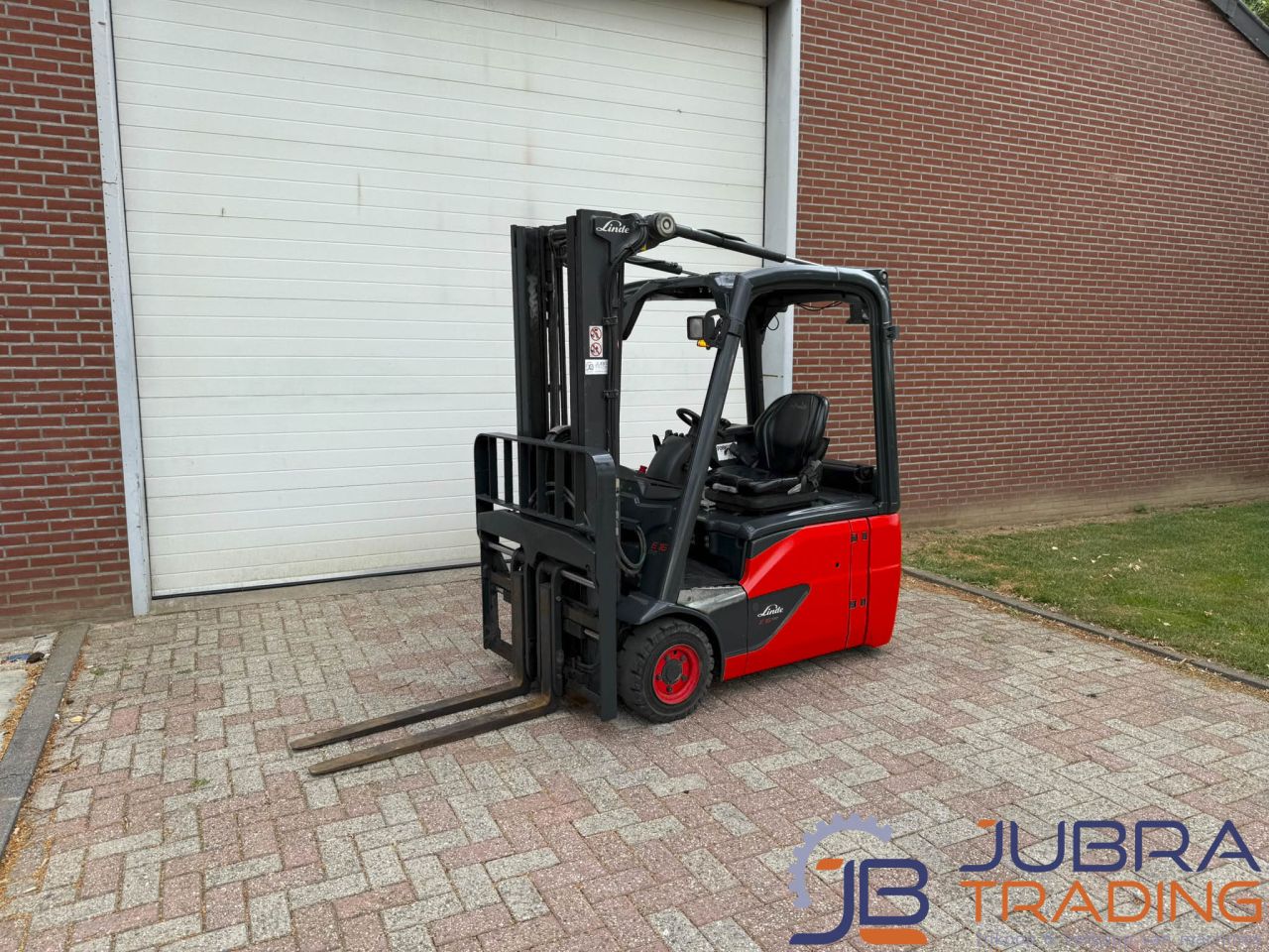 Linde E16-02 Electric Forklift | 2017 | 4065H | 1.6T | 4.6M