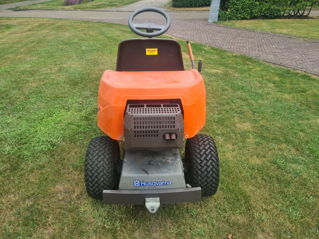 Husqvarna Rider 13 hydrostaat frontmaaier mulch maaier.