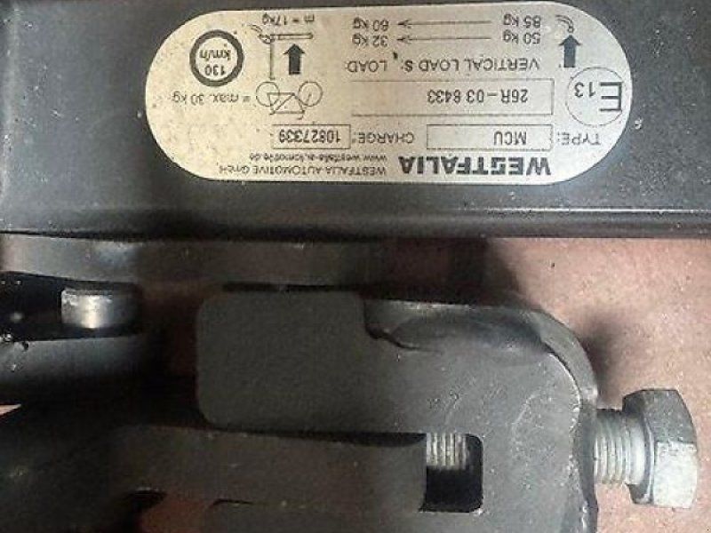 Westfalia Fahrradträger für Anhängerkupplung MCU BC 60 NEUWERTIG