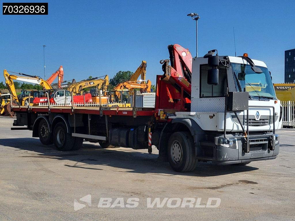 Renault Premium Premium 320 6X2 Fassi F95A.22 Manual Gearbox Lift Axle