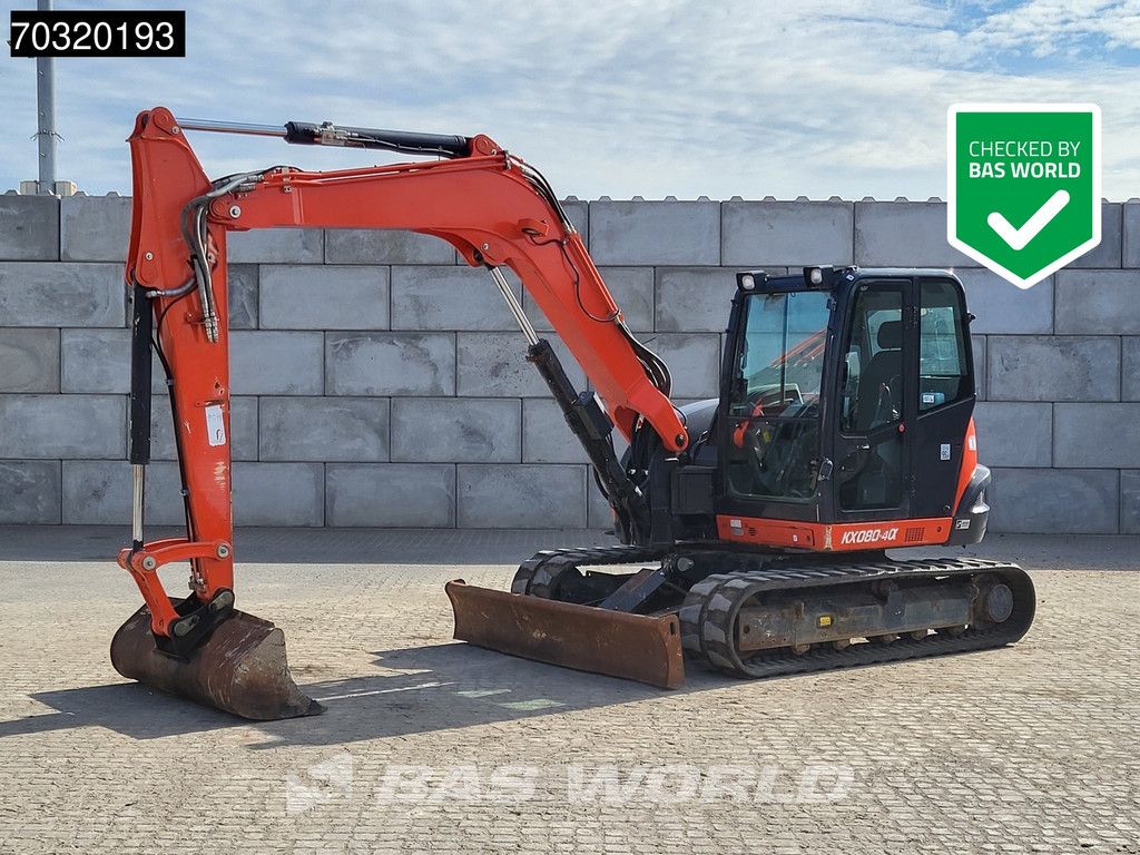 Kubota KX080-4 A/C
