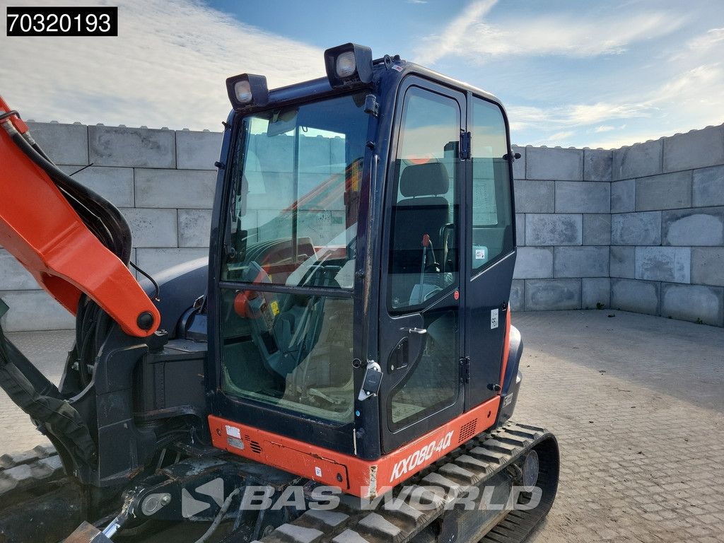 Kubota KX080-4 A/C