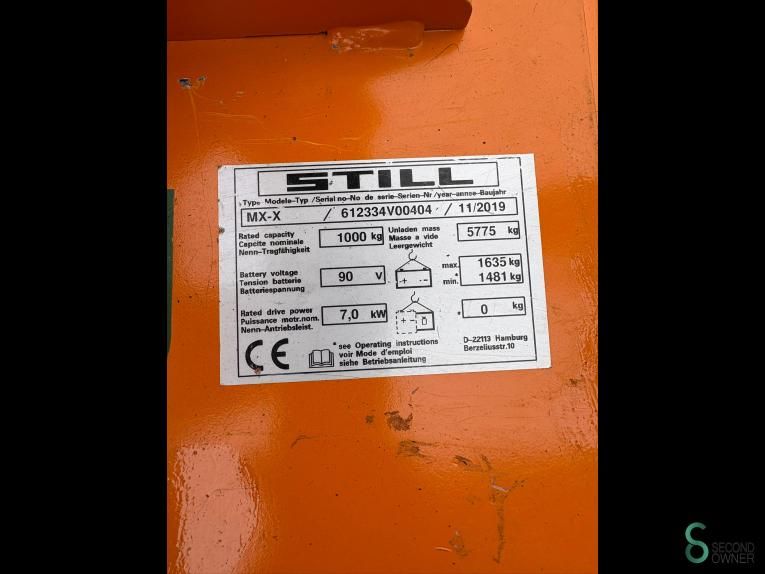 Kommissionierer Elektrisch Still MX-X 2019