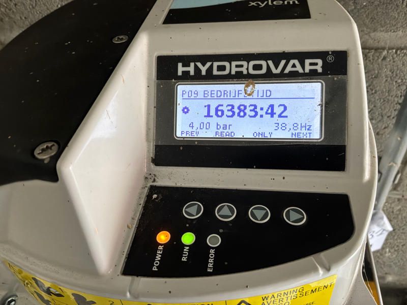 2021 Xylem Hydrovar 4.030 Variable Frequency Drive for Pump Motors