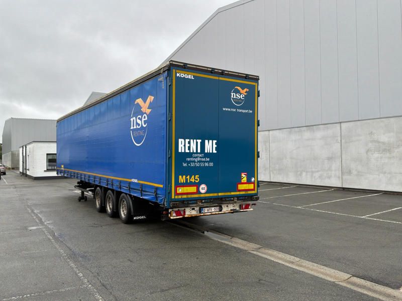 2017 Kögel Mega S-24-1 Curtainsider Trailer