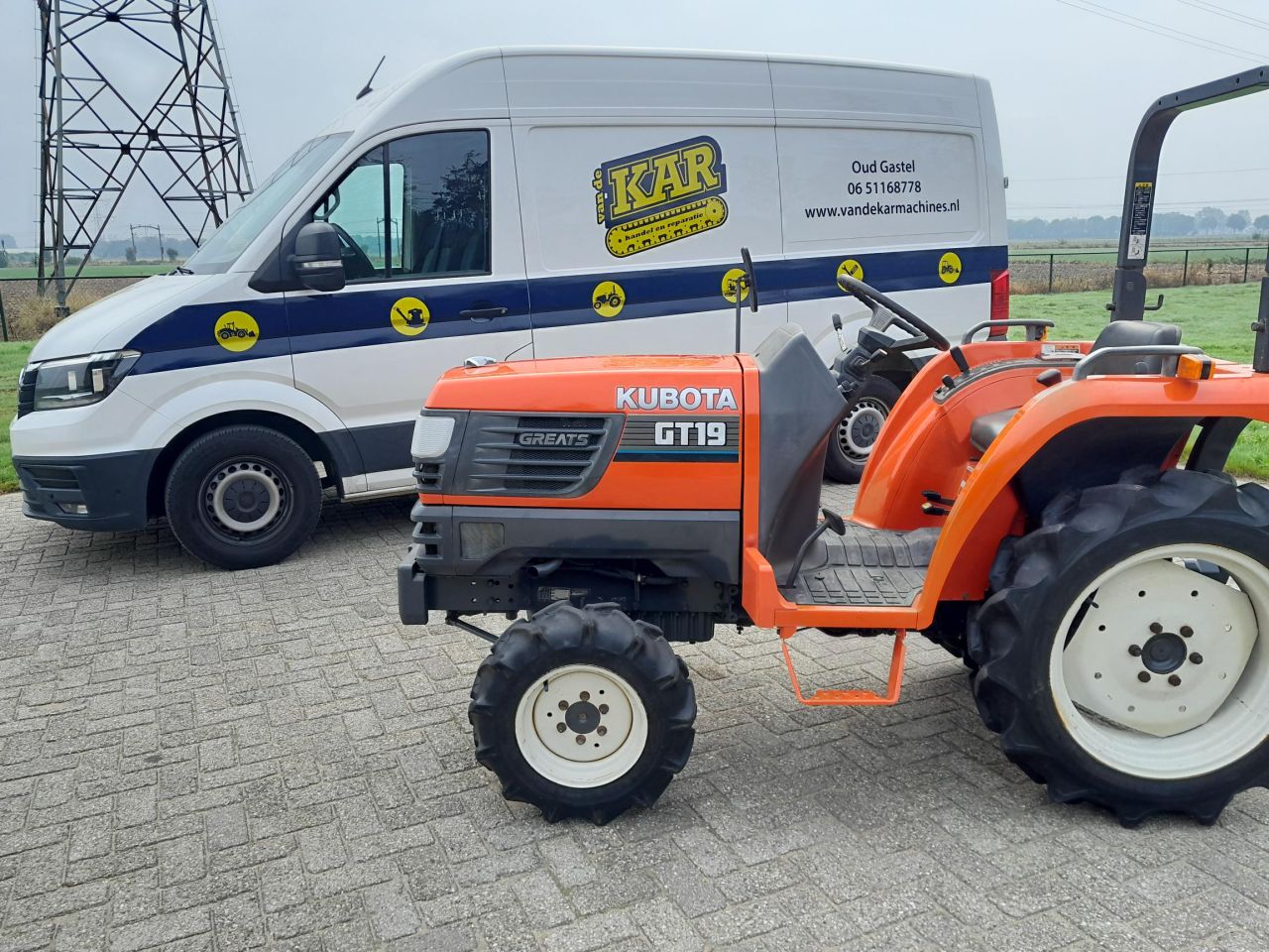 Kubota GT19 minitractor
