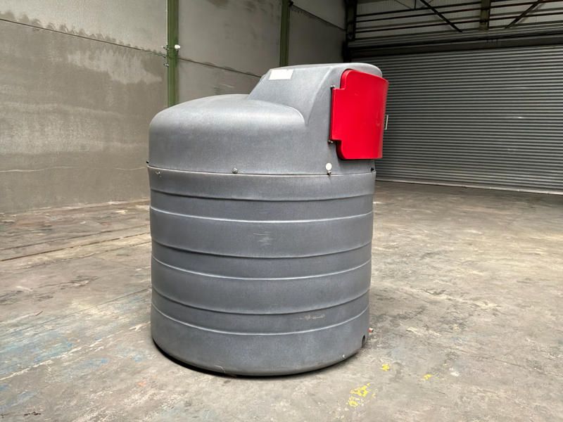 2020 Sibuso V2500 Verticale dubbelwandige dieseltank