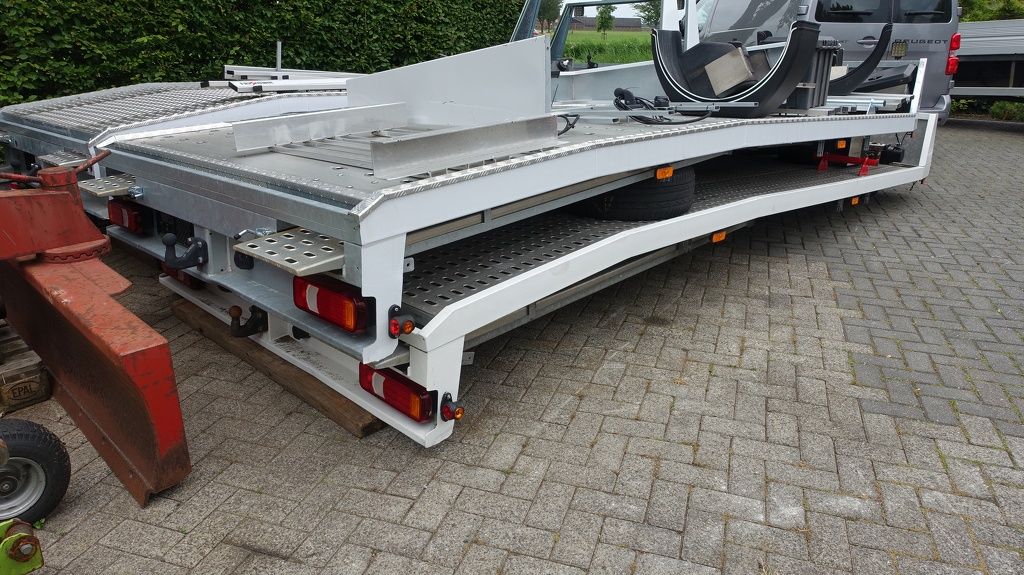 Faustmann Nog 1x Oprijlaadbak met lier 520x210 Cm