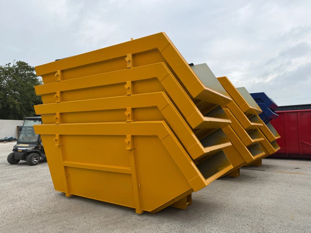 Sidalco 9m3 portaalarmcontainer geel