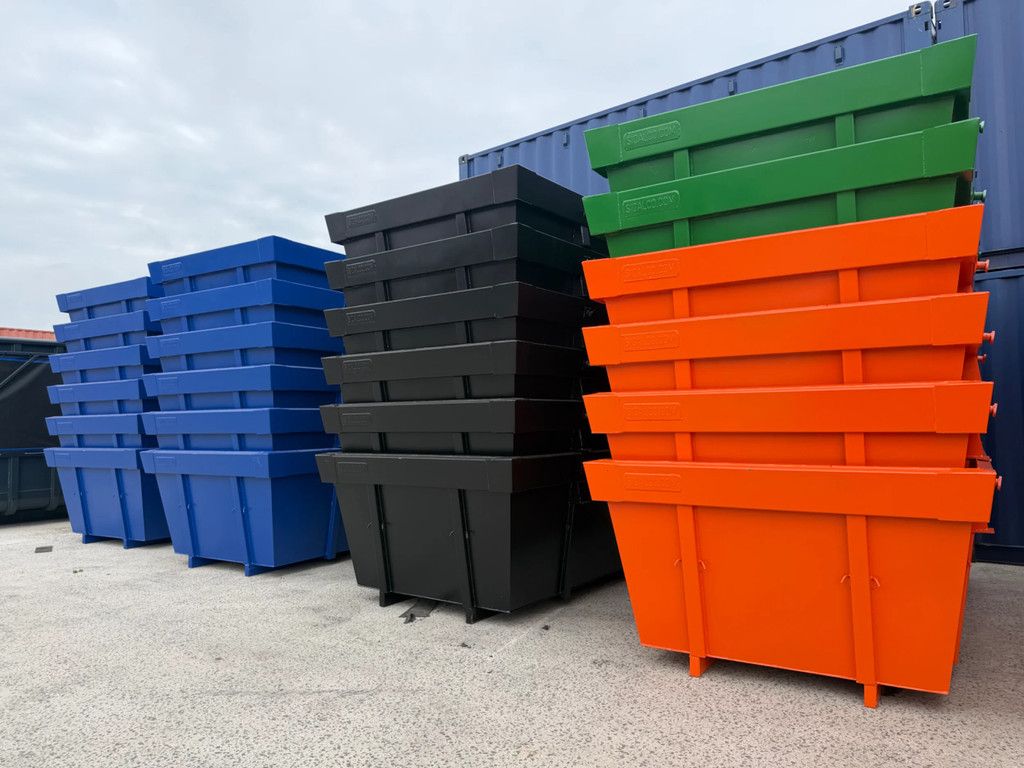 Sidalco 9m3 portaalarm containers zwart
