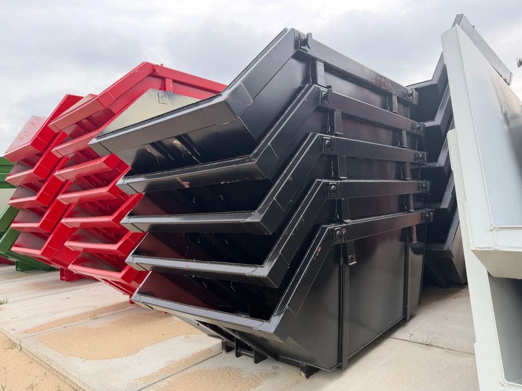 Sidalco 3m3 portaalarm container zwart