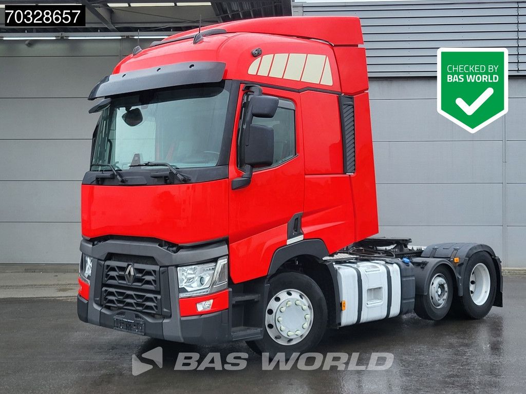 Renault T 460 6X2 SleeperCab Standklima ACC PTO Alcoa's