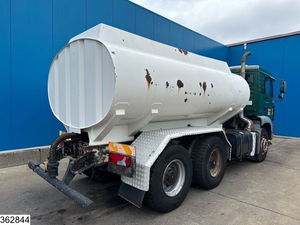 MAN TGA 33 360 6x4, 12.000L, Manual, Steel suspension