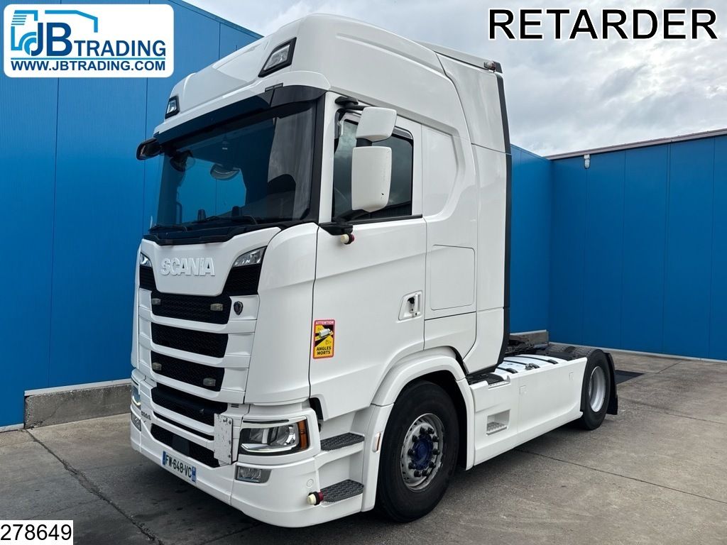 Scania S 500 EURO 6d, Retarder, Standairco