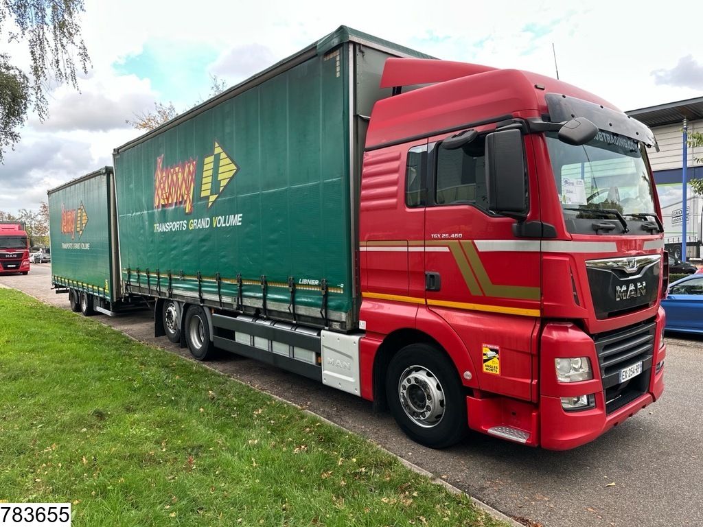 MAN TGX 26 460 6x2, EURO 6, Combi, Retarder, Lifitng roof