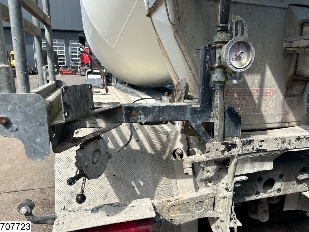 MAN TGS 32 400 8x4, EURO 6, Stetter 9m3, Steel suspension