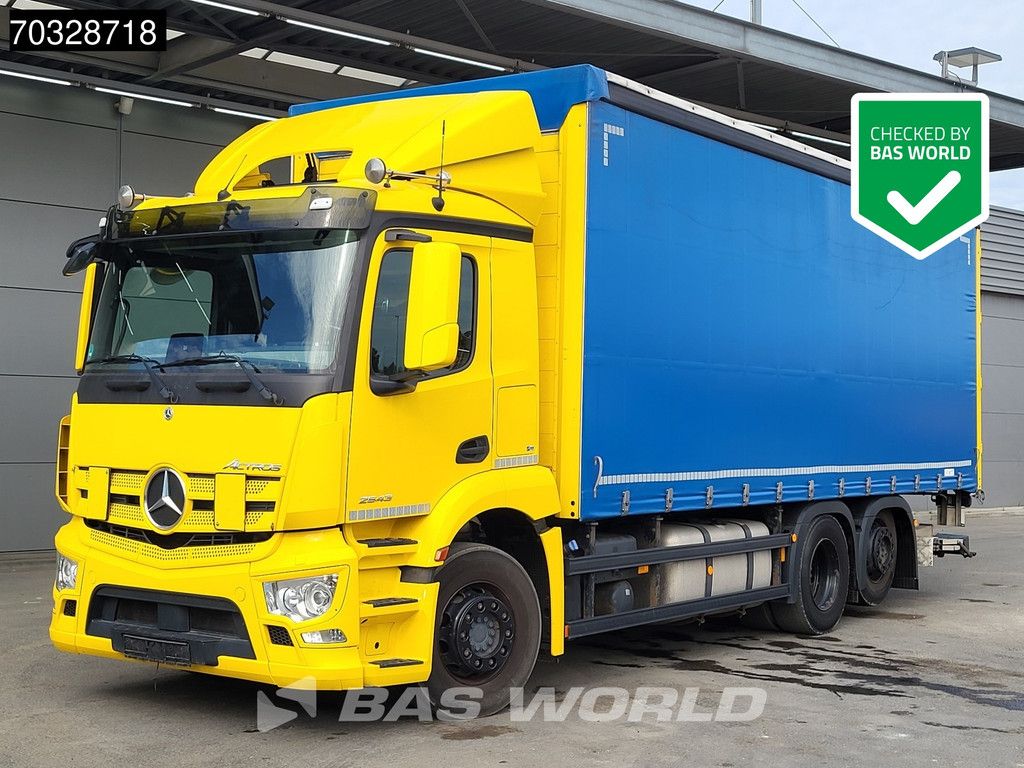 Mercedes Actros 2543 6X2 German Truck Lift Axle Tailgate Euro 6