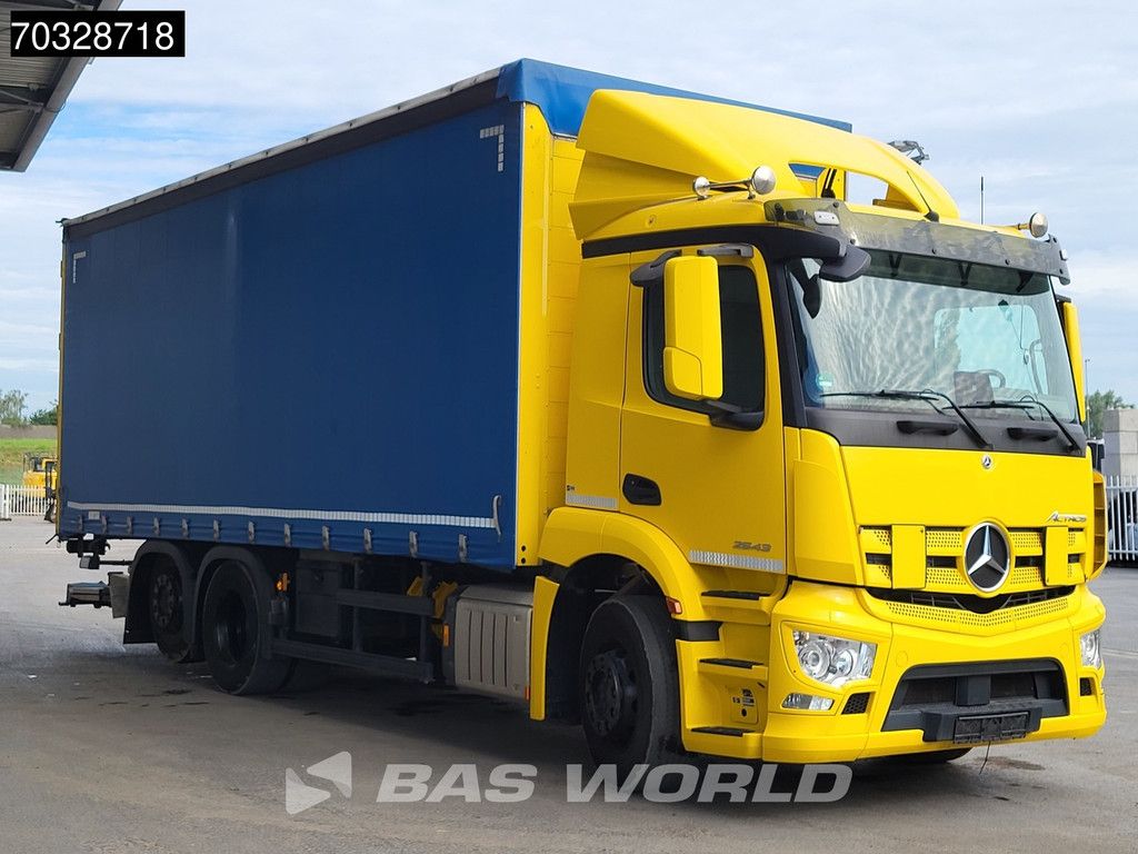 Mercedes Actros 2543 6X2 German Truck Lift Axle Tailgate Euro 6