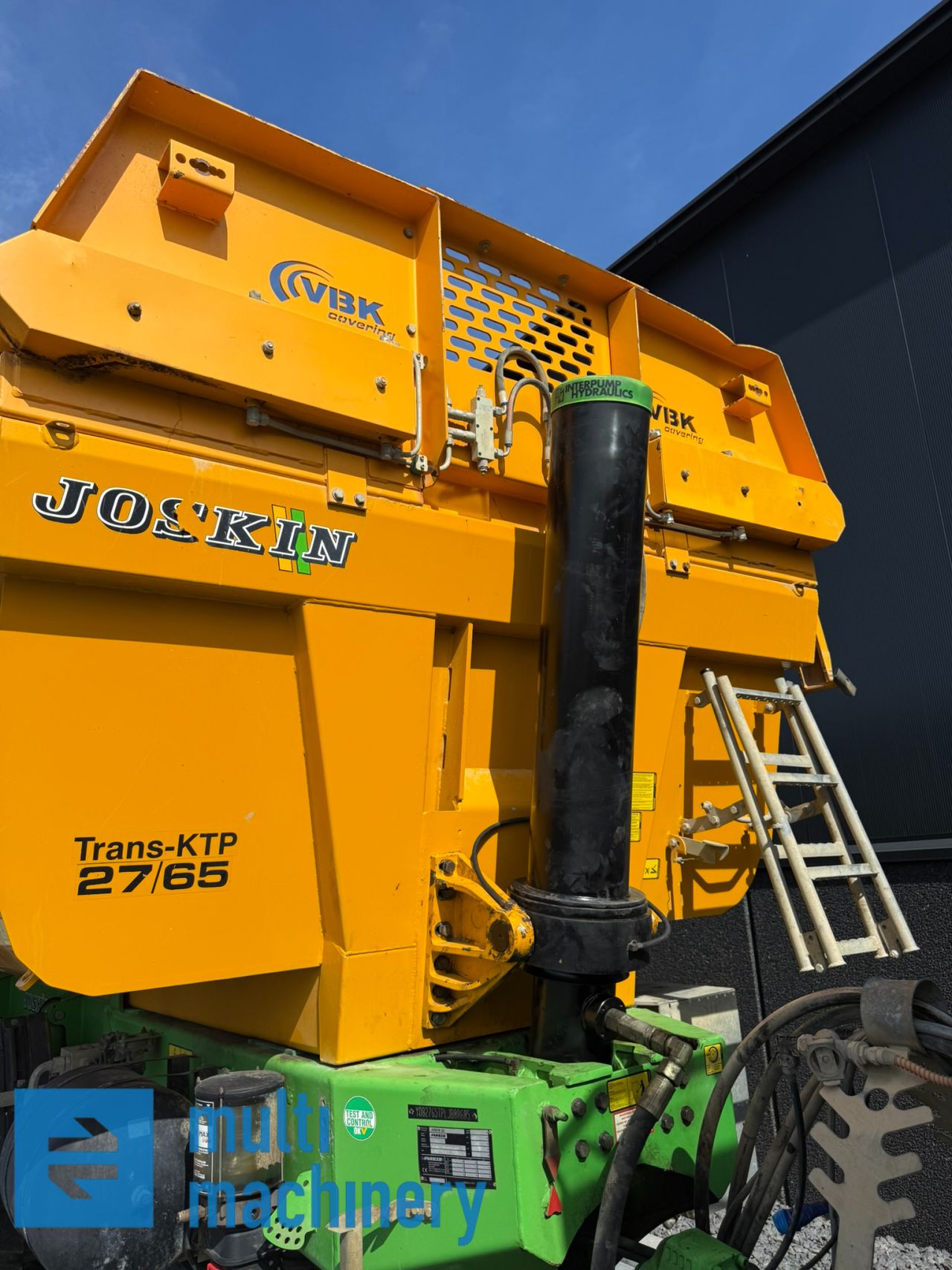 Joskin Advantage Trans-KTP 27/65 3-asser Kipper, gronddumper