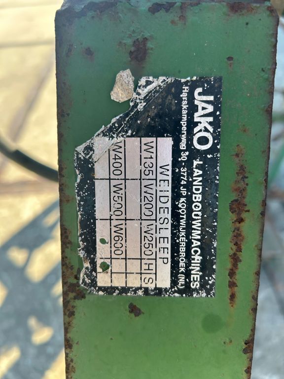 Jako Weidesleep 6 meter hydraulisch