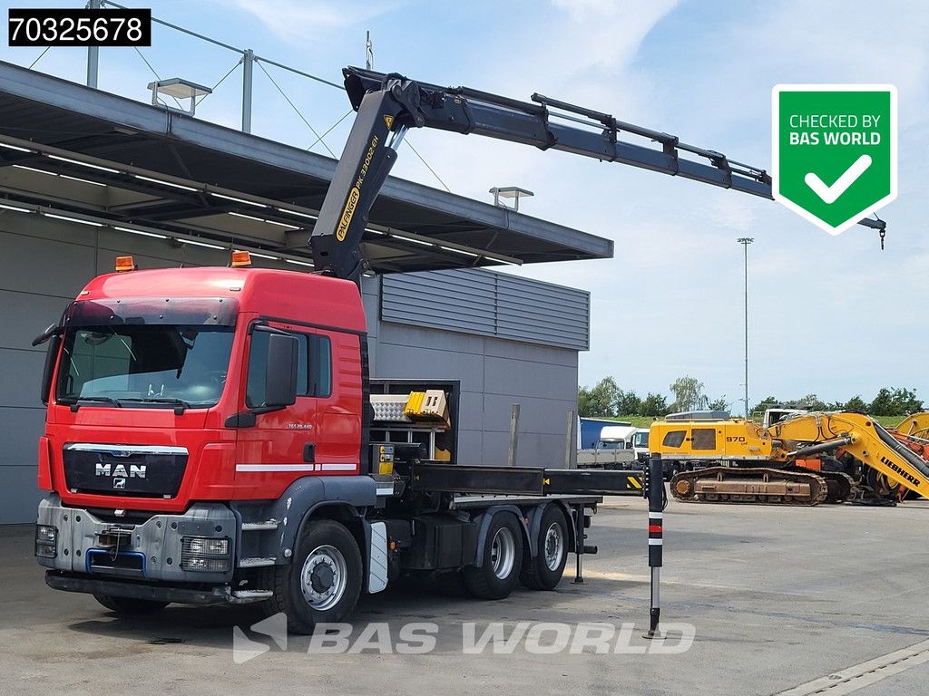 MAN TGS 28.440 6X4 Palfinger PK33002EH 8x Extensions Hydrodrive Lift+Steering Axle