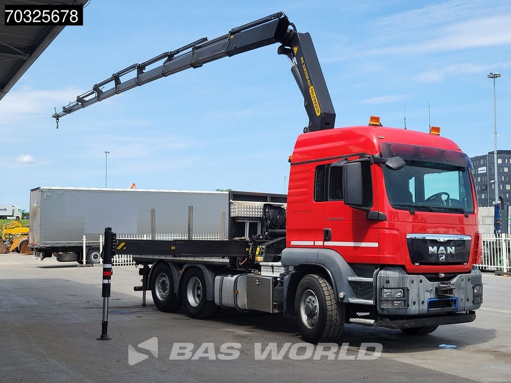 MAN TGS 28.440 6X4 Palfinger PK33002EH 8x Extensions Hydrodrive Lift+Steering Axle