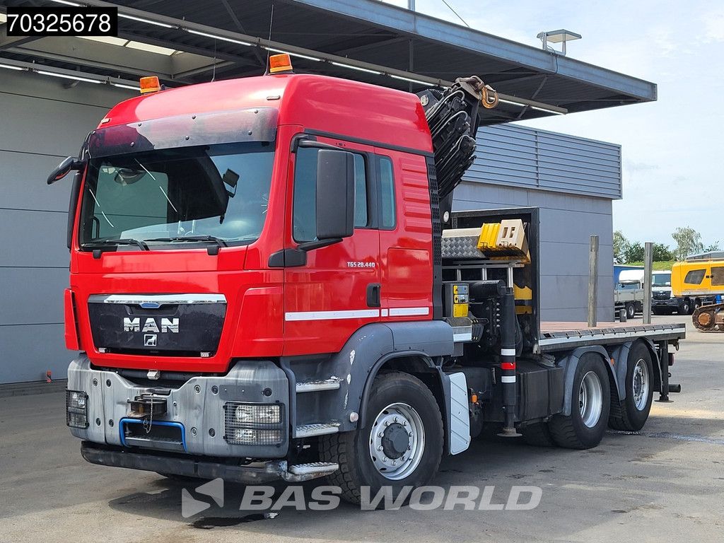 MAN TGS 28.440 6X4 Palfinger PK33002EH 8x Extensions Hydrodrive Lift+Steering Axle