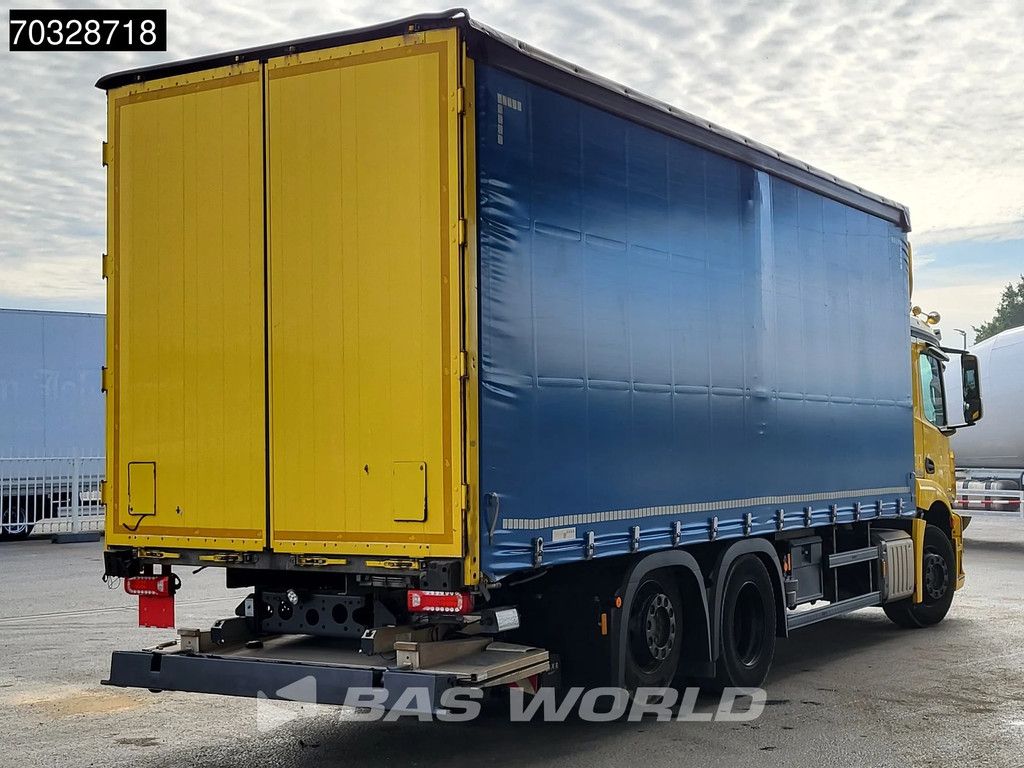 Mercedes Actros 2543 6X2 German Truck Lift Axle Tailgate Euro 6