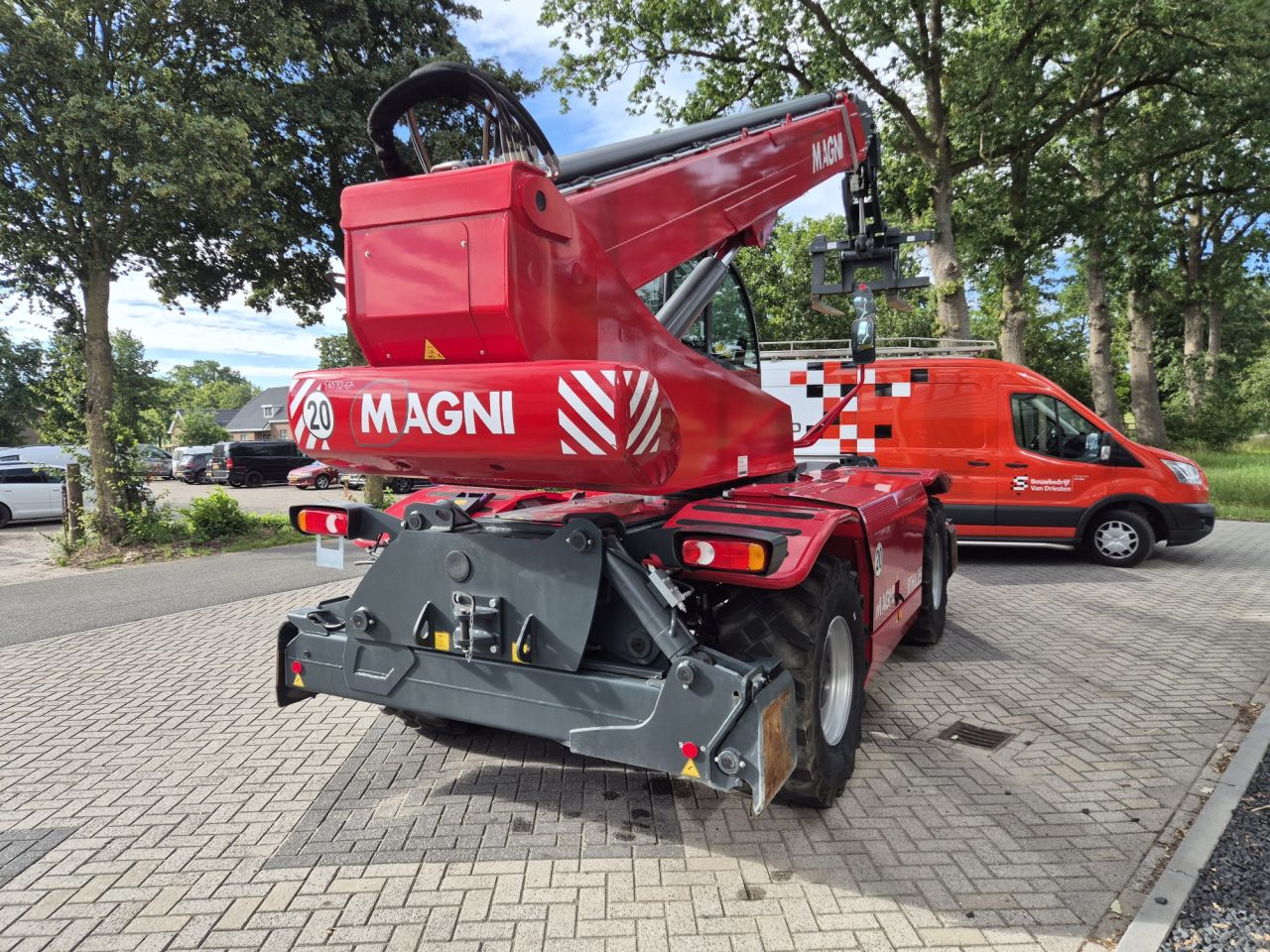 MAGNI RTH 6.25 roterende verreiker met hefhoogte tot 25 m