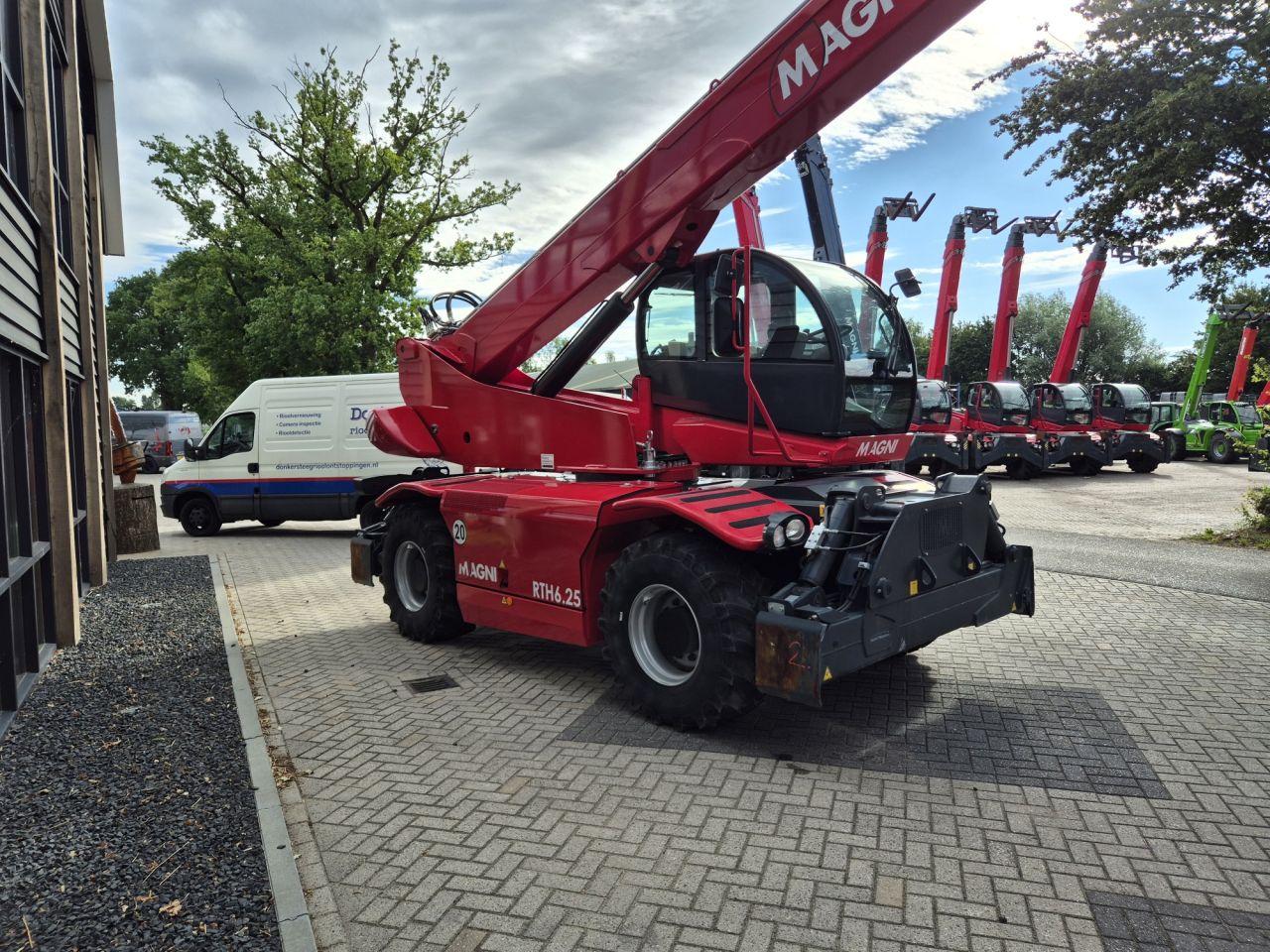 MAGNI RTH 6.25 roterende verreiker met hefhoogte tot 25 m