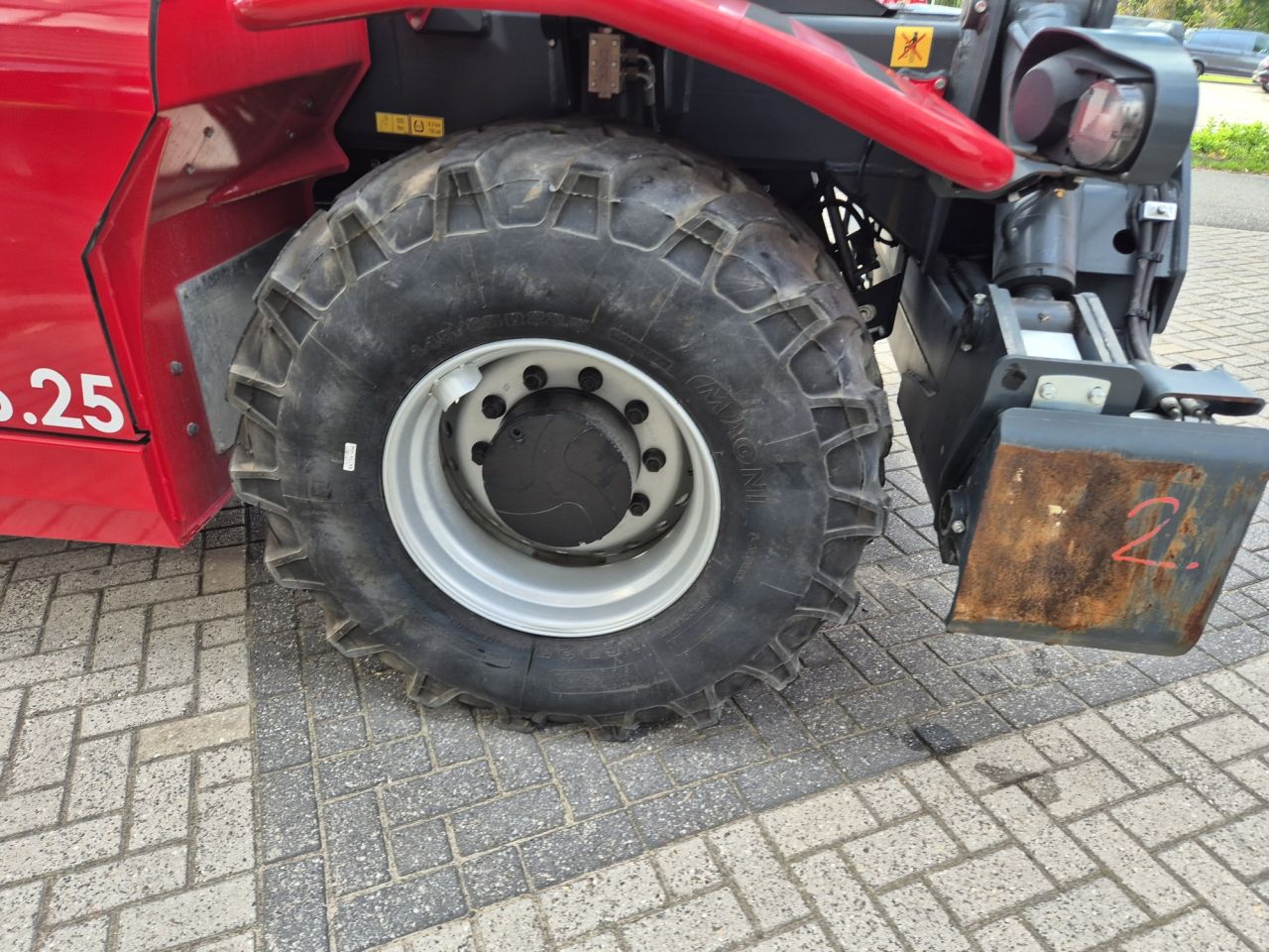 MAGNI RTH 6.25 roterende verreiker met hefhoogte tot 25 m