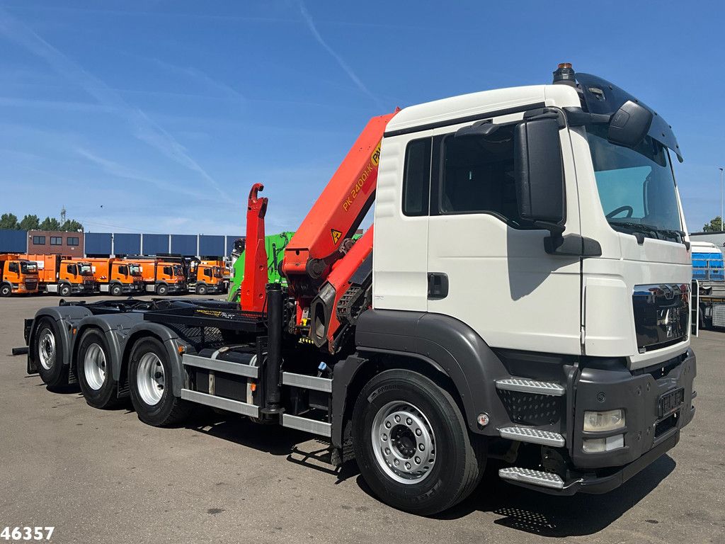 Man TGS 32.440 8x4 Palfinger 24 Tonmeter laadkraan
