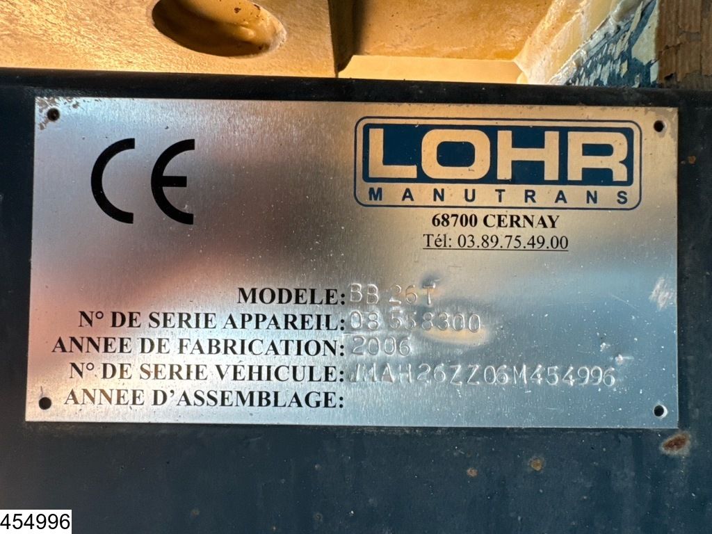 MAN TGA 26 350 6x4, Steel suspension, Manual, Hub reduction