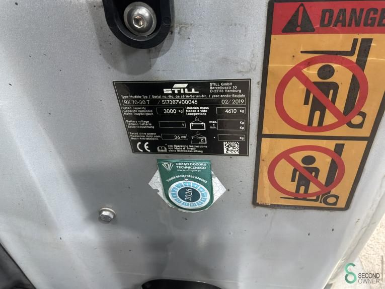 Forklifts LPG Still RX 70-30 T 2019