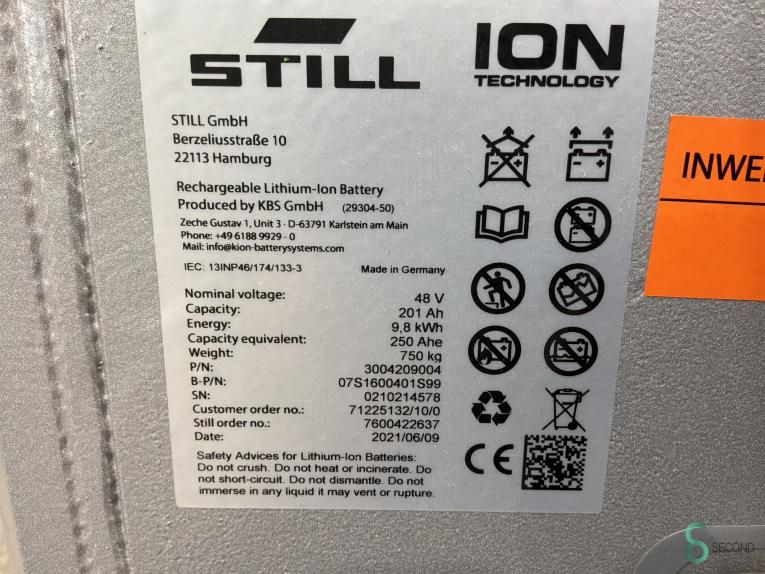 Batteries Electric Still Li-Ion Battery 2021