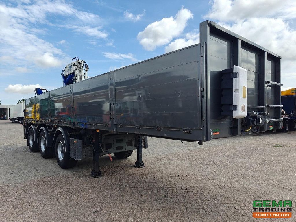 Kennis TPD.348.C-B 11.5m Open Loading Bed Aluminium Sideboards + Kennis R16000- Steering Axles - BPW Disc Axles