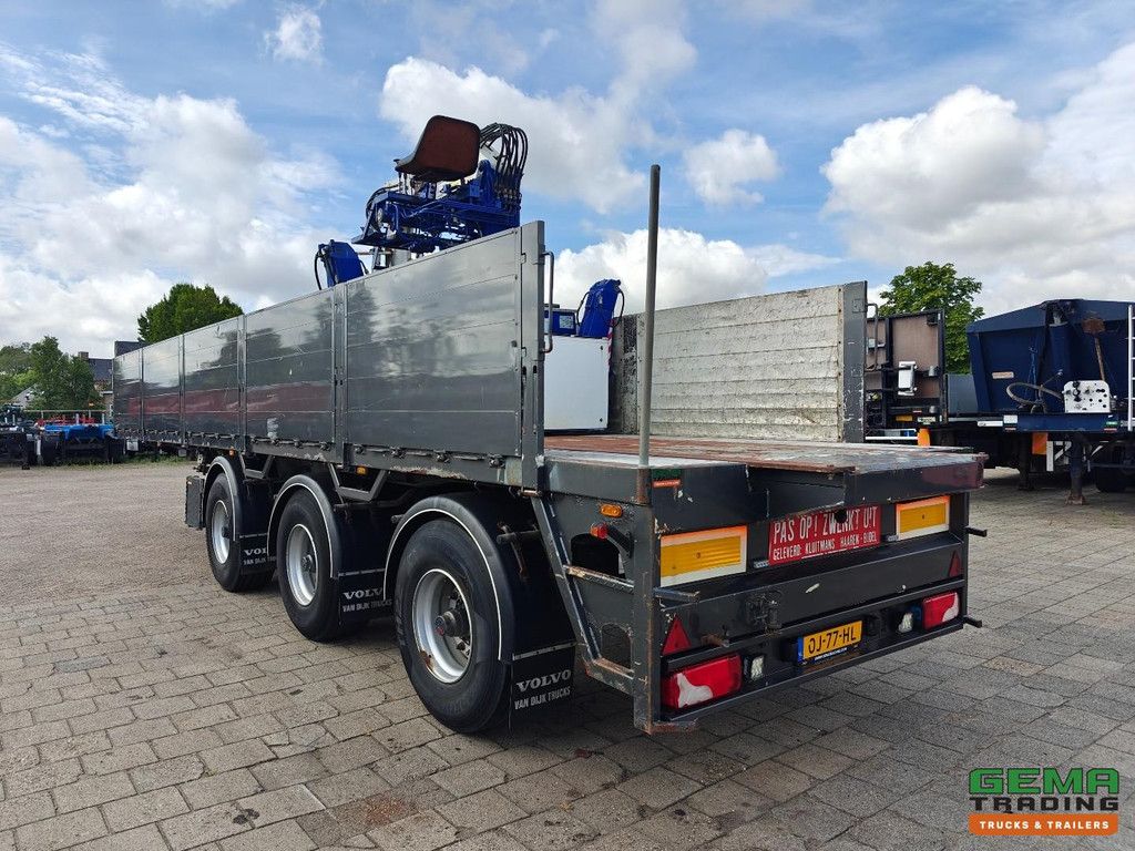 Kennis TPD.348.C-B 11.5m Open Loading Bed Aluminium Sideboards + Kennis R16000- Steering Axles - BPW Disc Axles