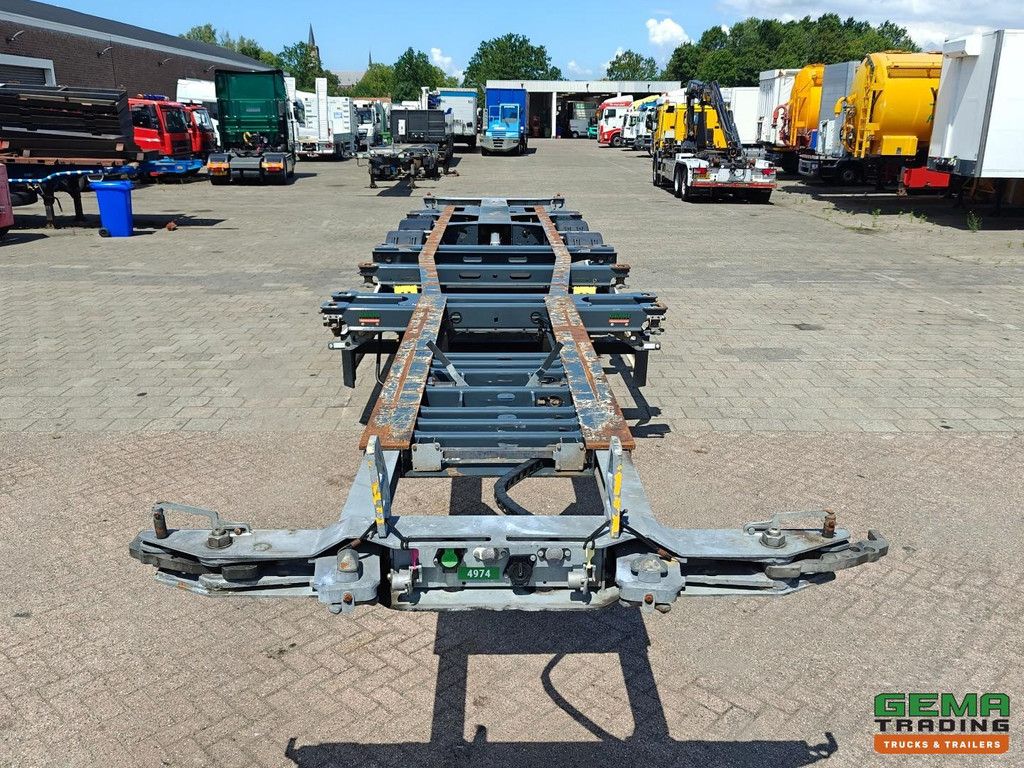 Schmitz Cargobull SCB S3D All Types of Containers - Front/Rear Slider - Lift Axle - Schmitz Axles Disc Brake