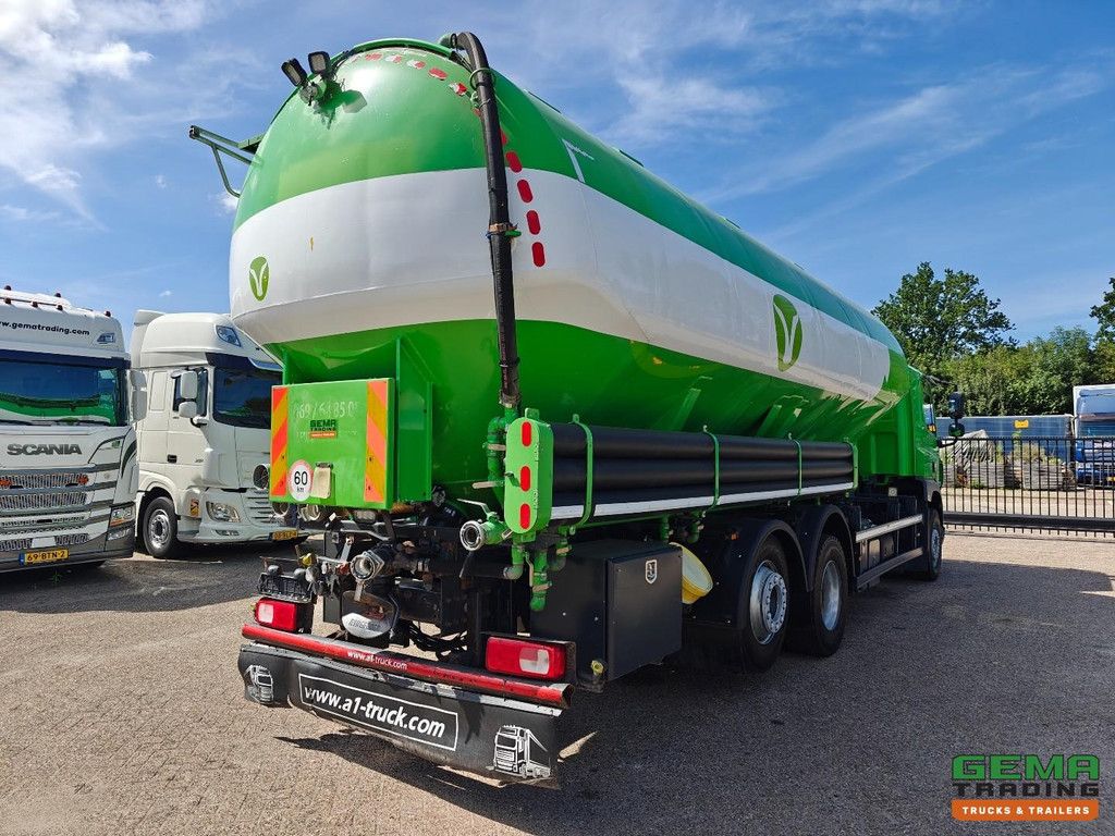 DAF CF 440 FAN 6x2/4 SpaceCab Euro6 - Heitling Futtersilo 31.000L - 5 Kammern - Gardner Denver Kompressor